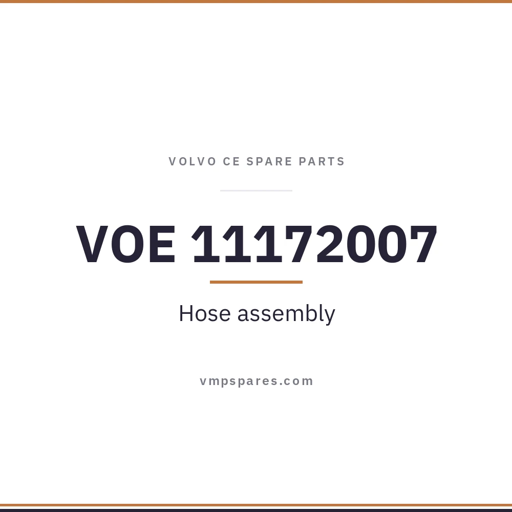VOE 11172007 – Hose assembly