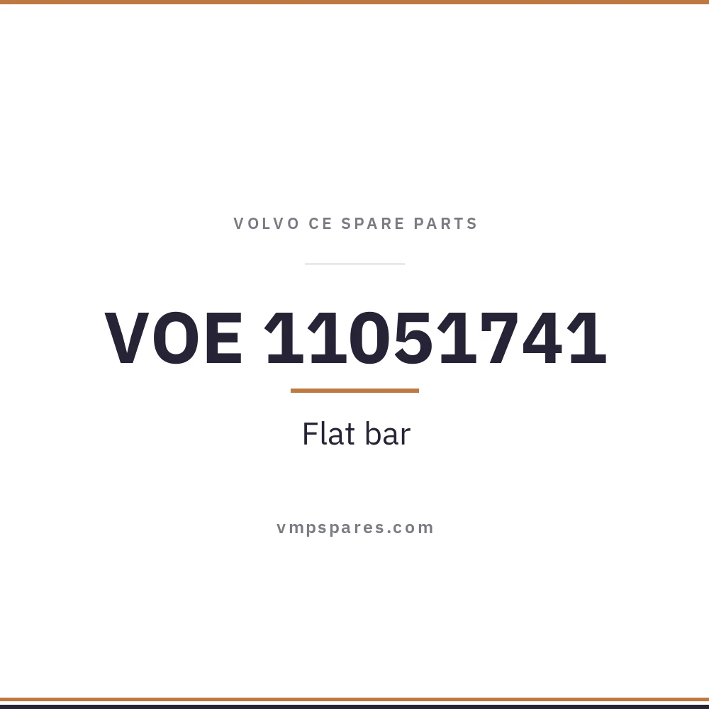VOE 11051741 – Flat bar