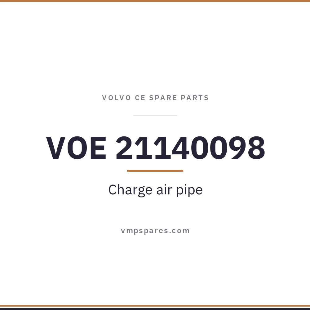 VOE 21140098 – Charge air pipe