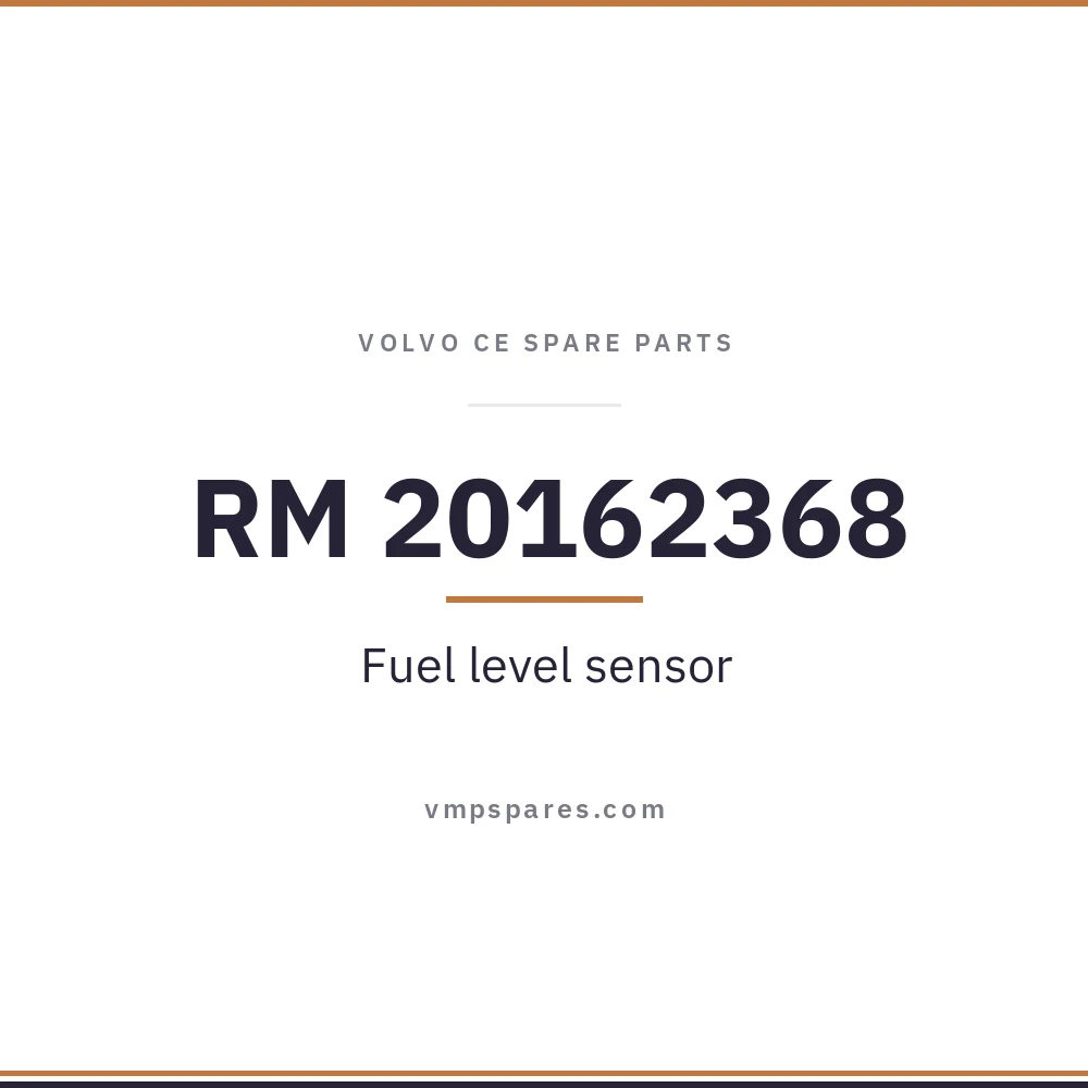 RM 20162368 – Fuel level sensor