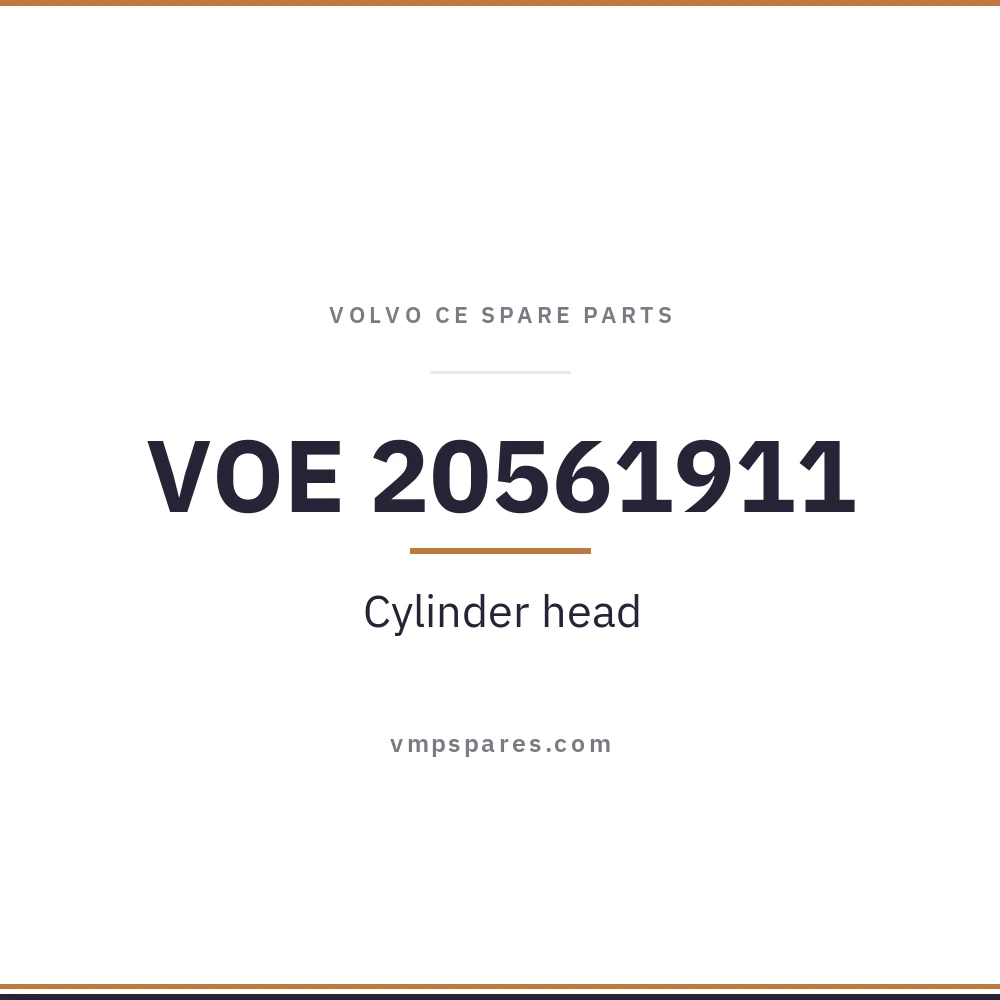 VOE 20561911 – Cylinder head