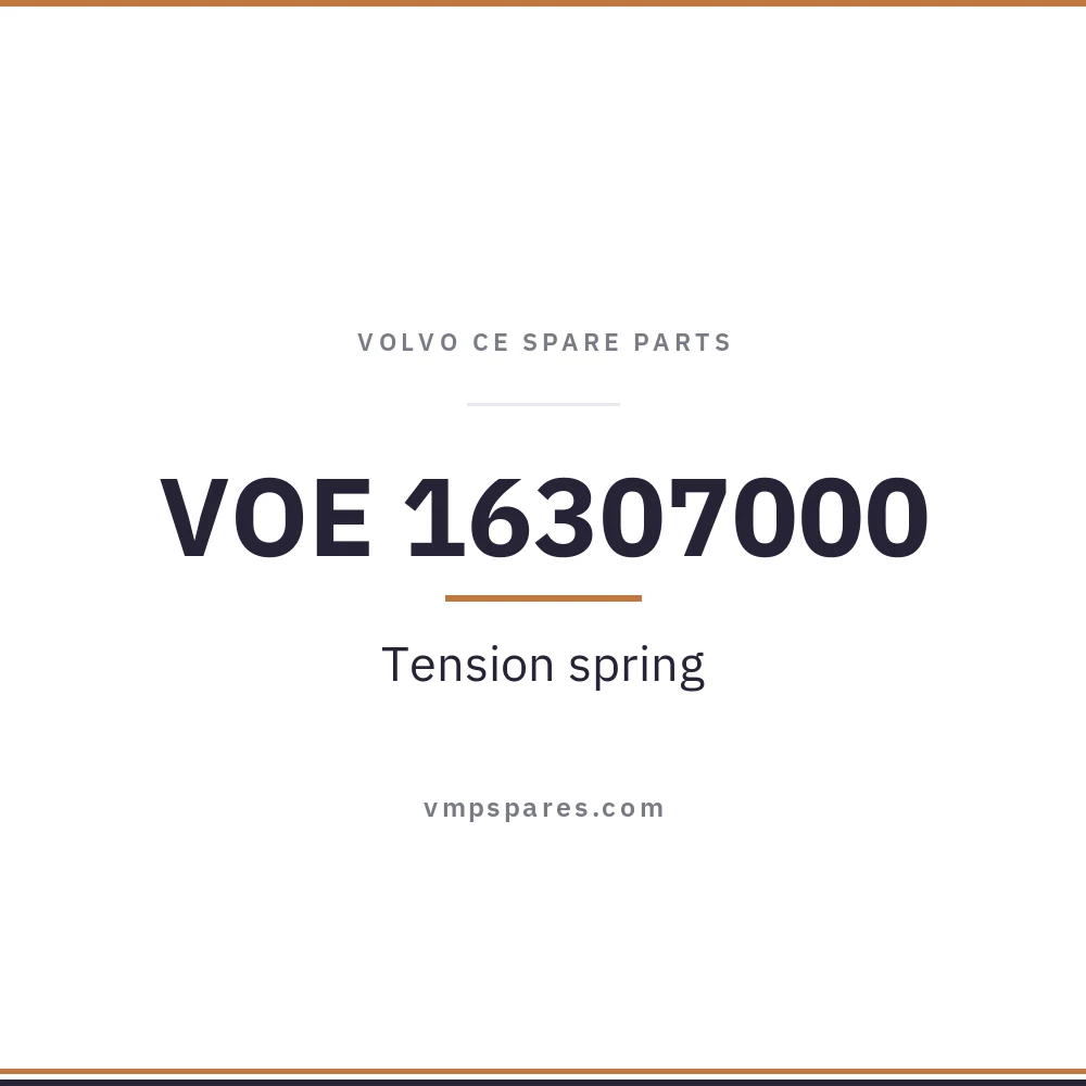 VOE 16307000 – Tension spring