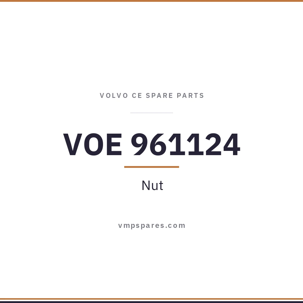 VOE 961124 – Nut