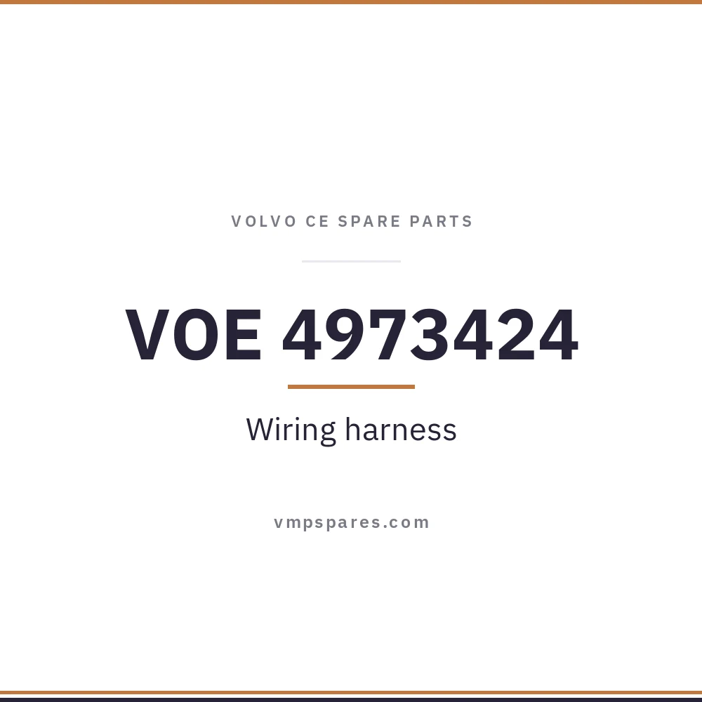 VOE 4973424 – Wiring harness