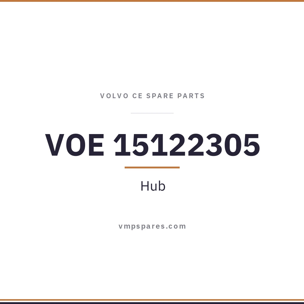 VOE 15122305 – Hub