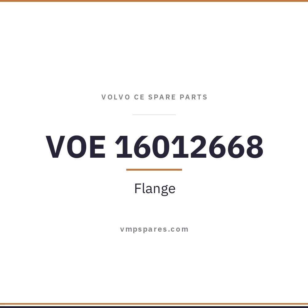 VOE 16012668 – Flange