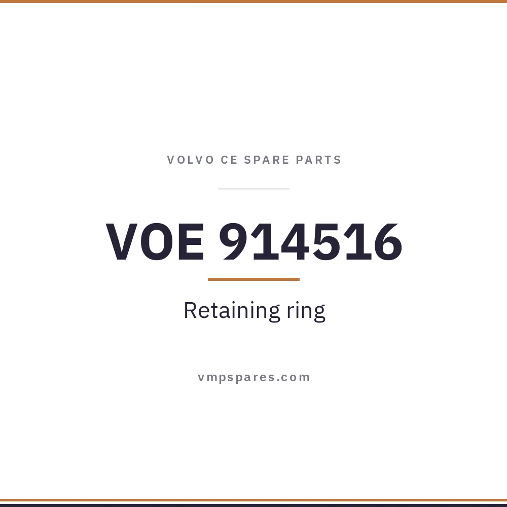 VOE 914516 – Retaining ring