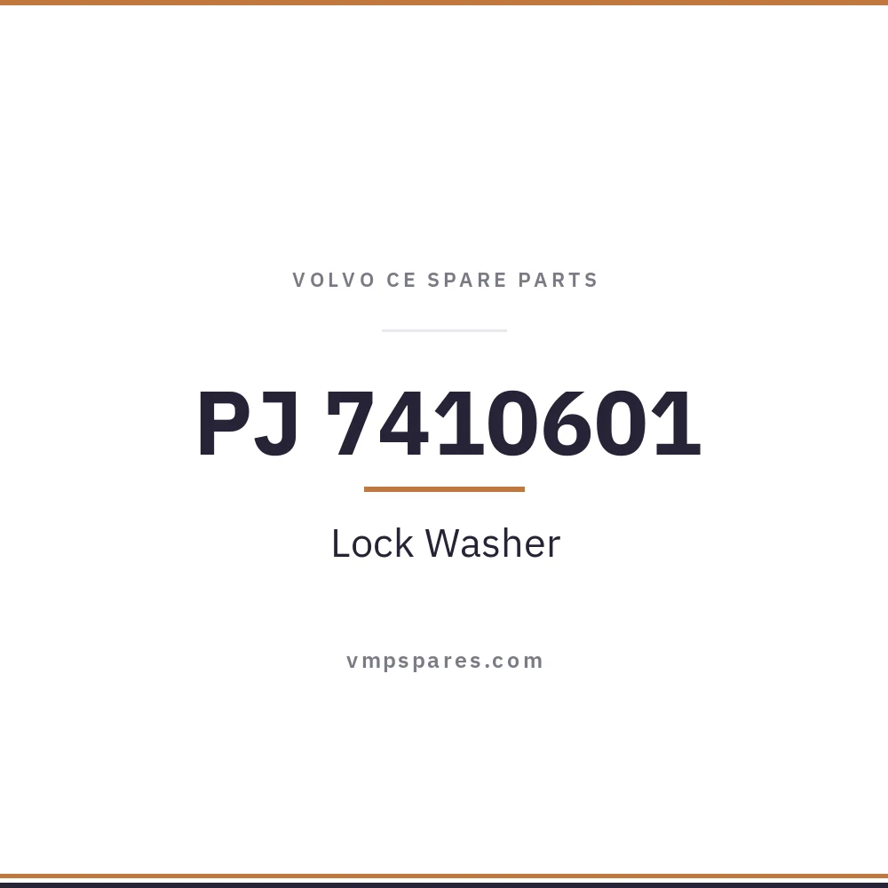 PJ 7410601 – Lock Washer