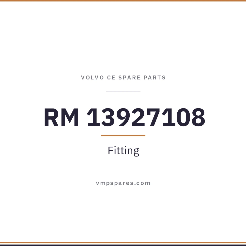 RM 13927108 – Fitting