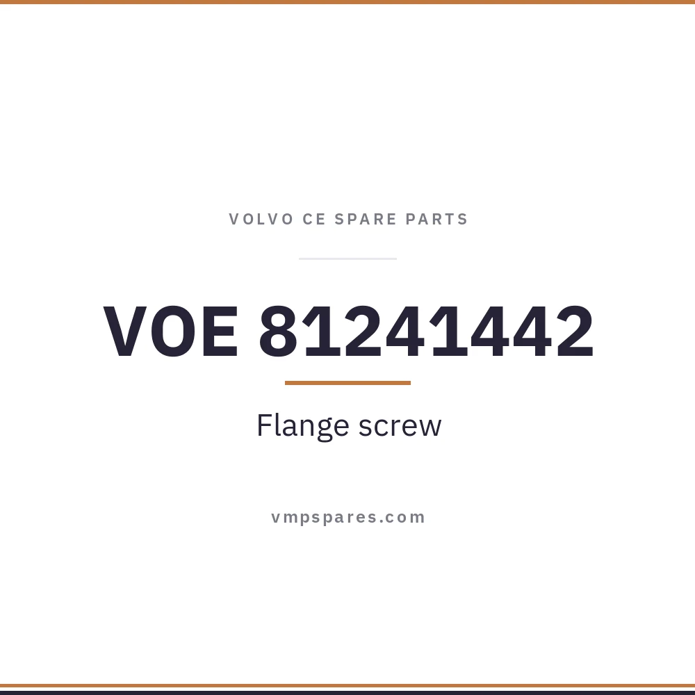 VOE 81241442 – Flange screw