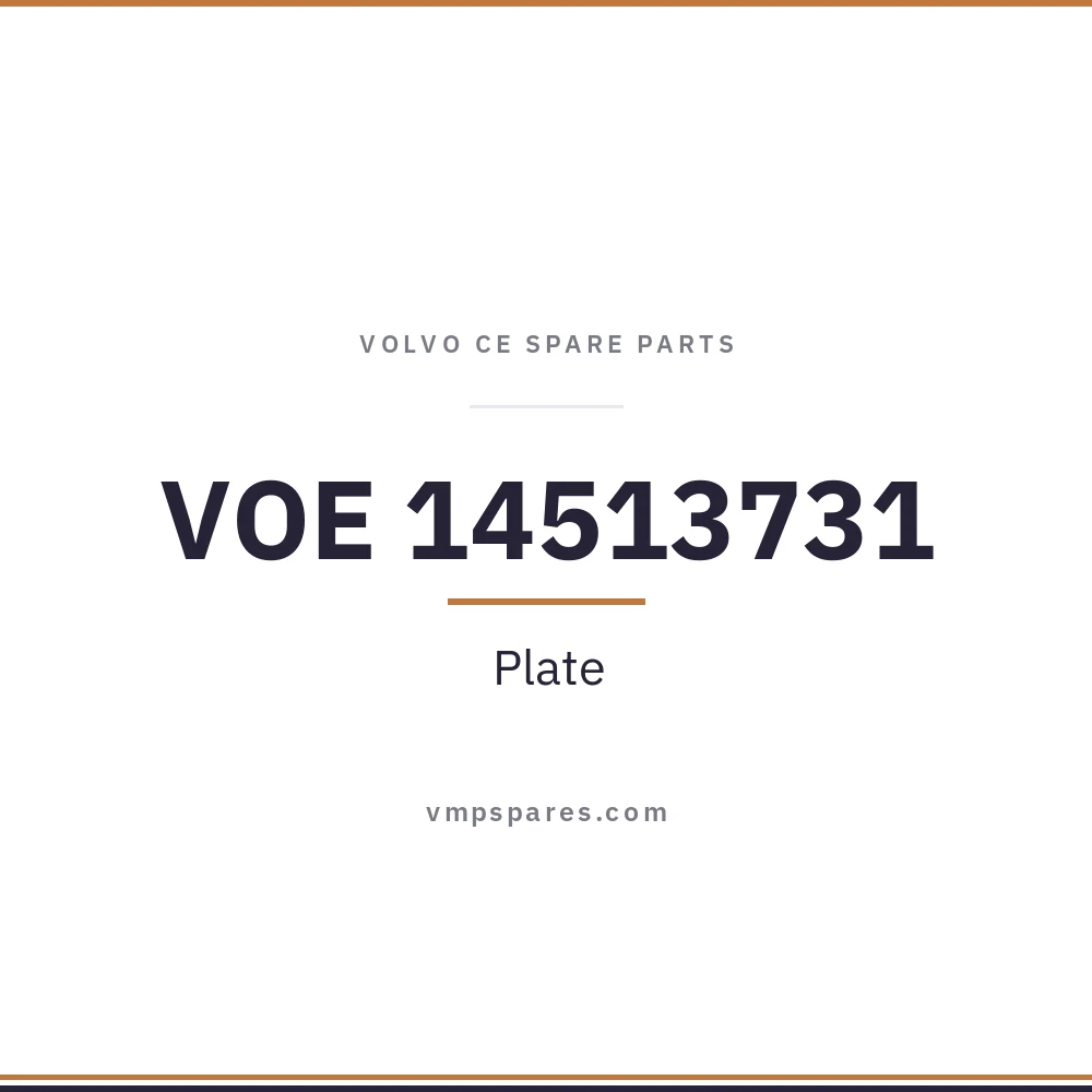 VOE 14513731 – Plate