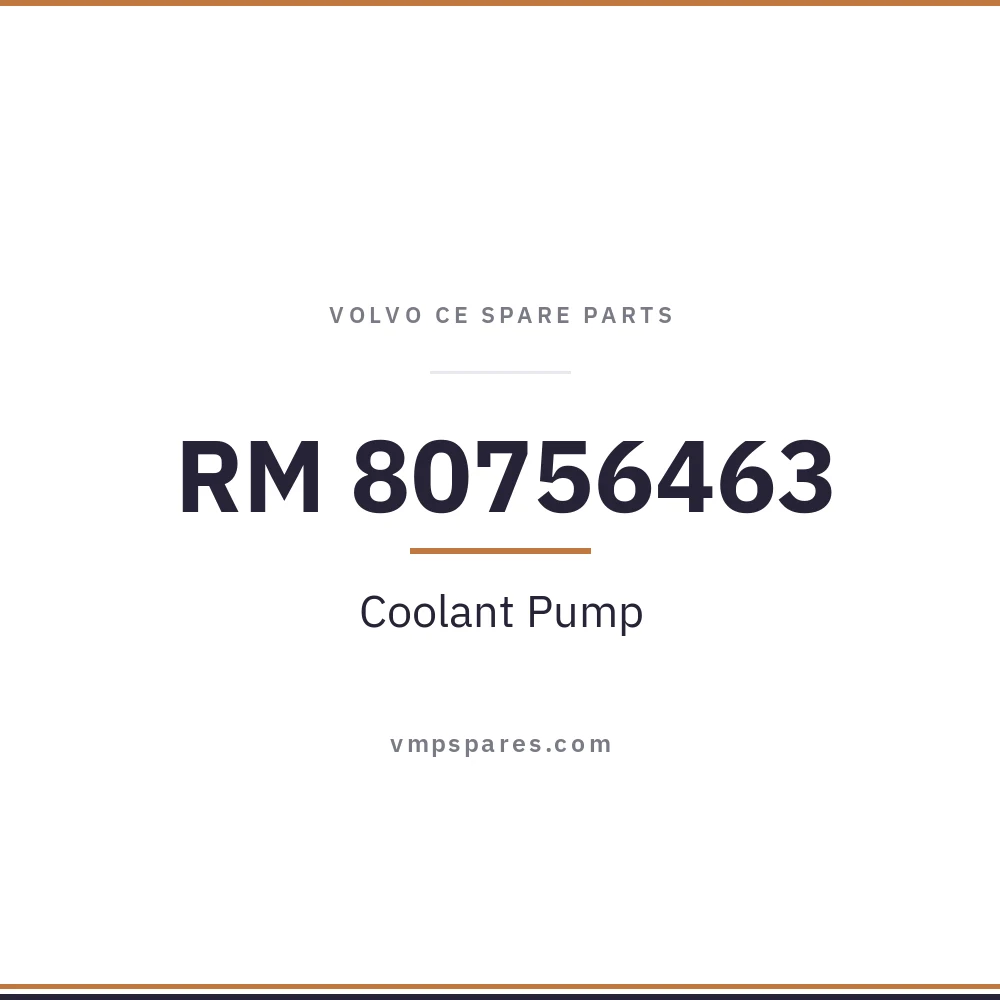 RM 80756463 – Coolant Pump
