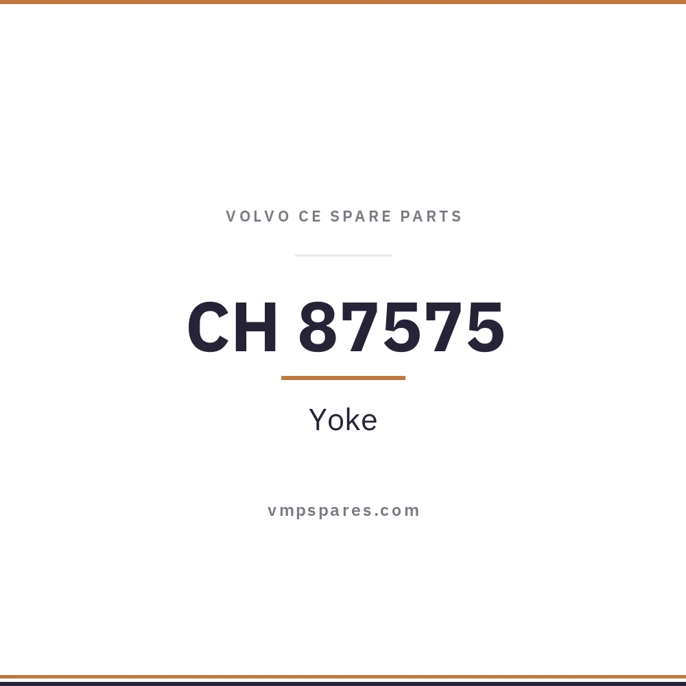 CH 87575 – Yoke