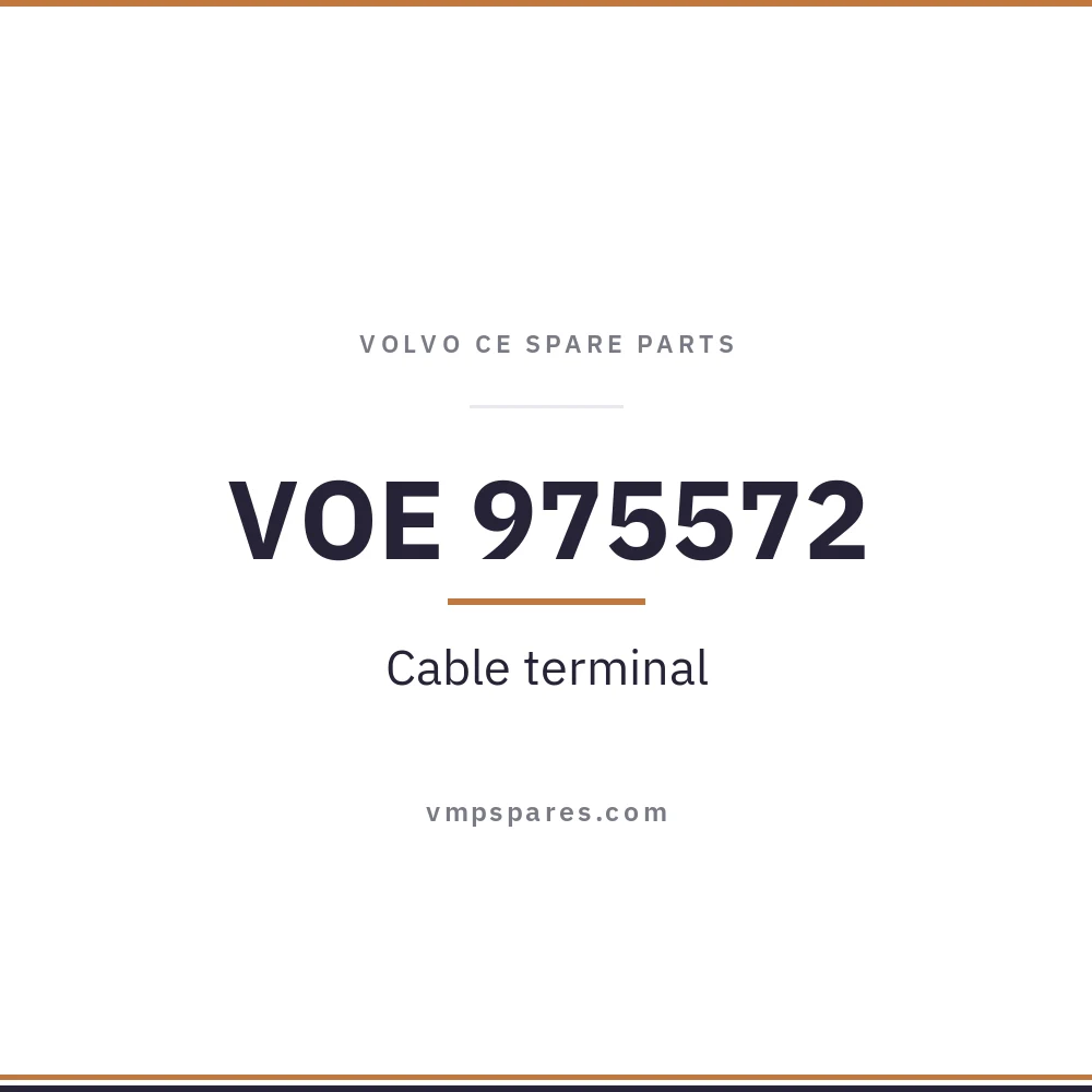 VOE 975572 – Cable terminal
