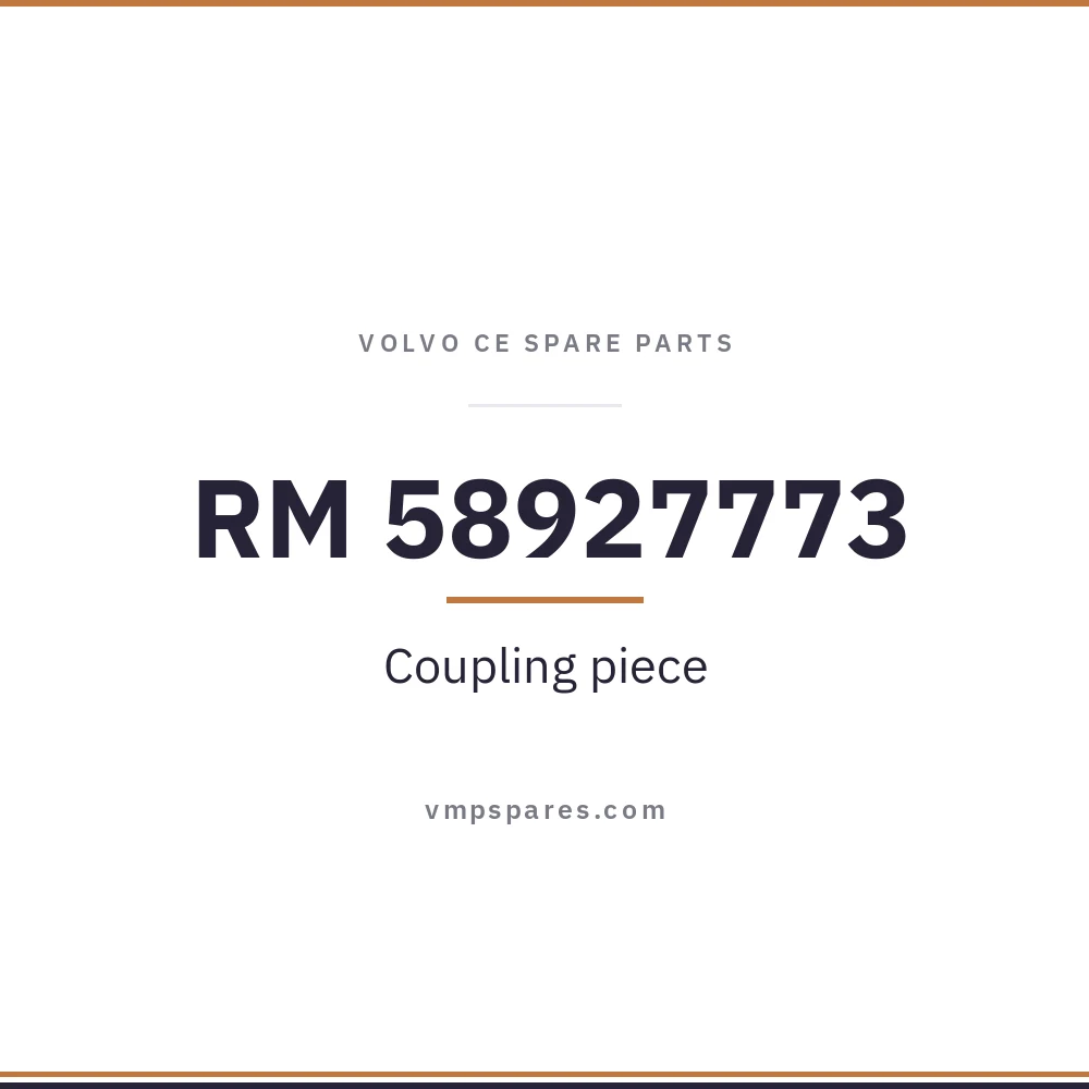 RM 58927773 – Coupling piece
