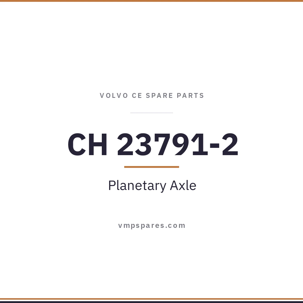 CH 23791-2 – Planetary Axle