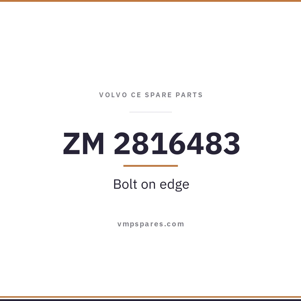 ZM 2816483 – Bolt on edge