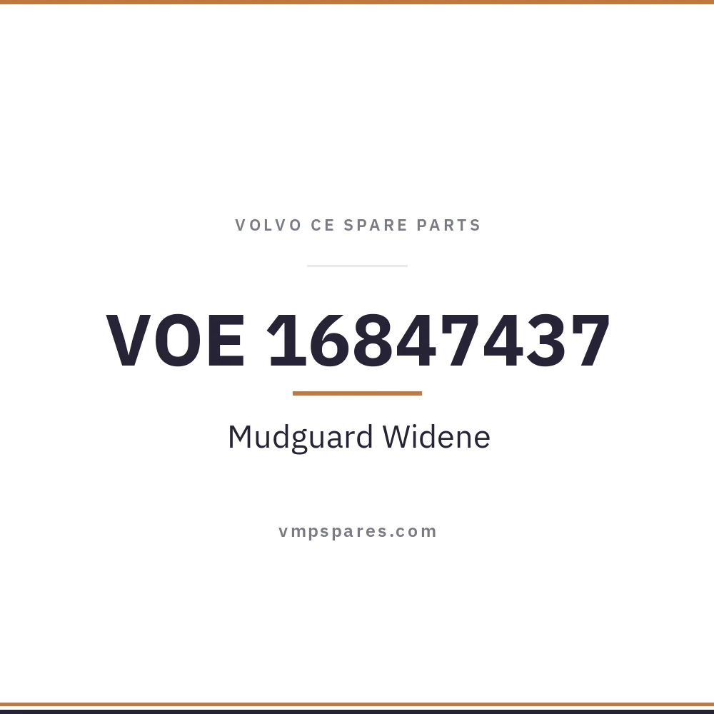 VOE 16847437 – Mudguard Widene