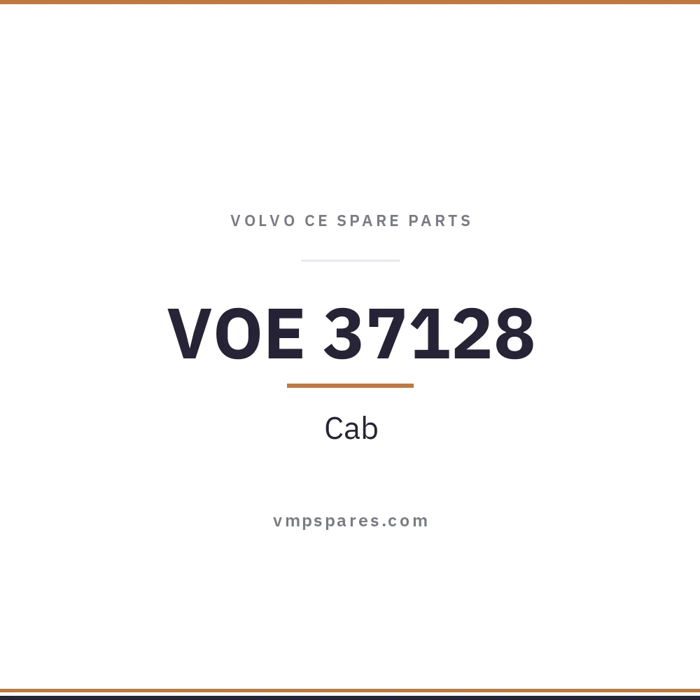 VOE 37128 – Cab