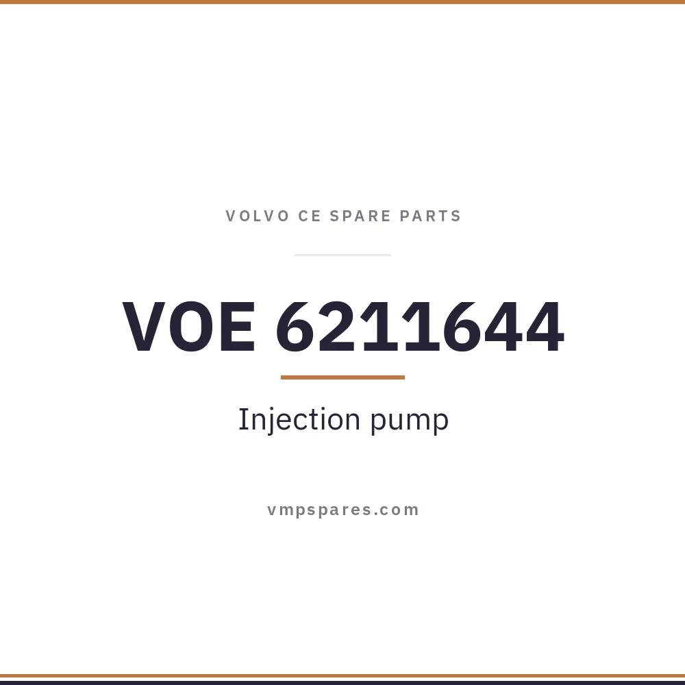 VOE 6211644 – Injection pump