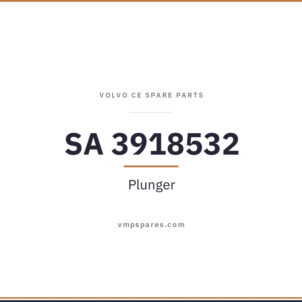 SA 3918532 – Plunger