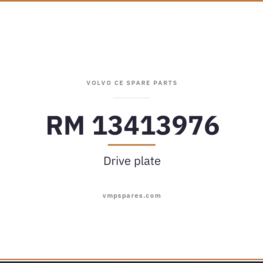 RM 13413976 – Drive plate