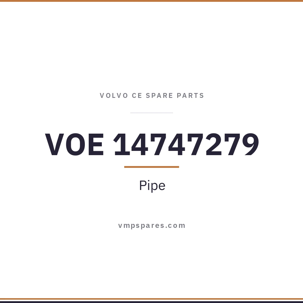 VOE 14747279 – Pipe