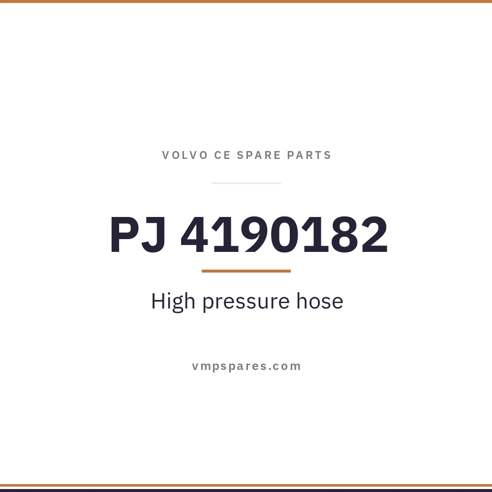 PJ 4190182 – High pressure hose