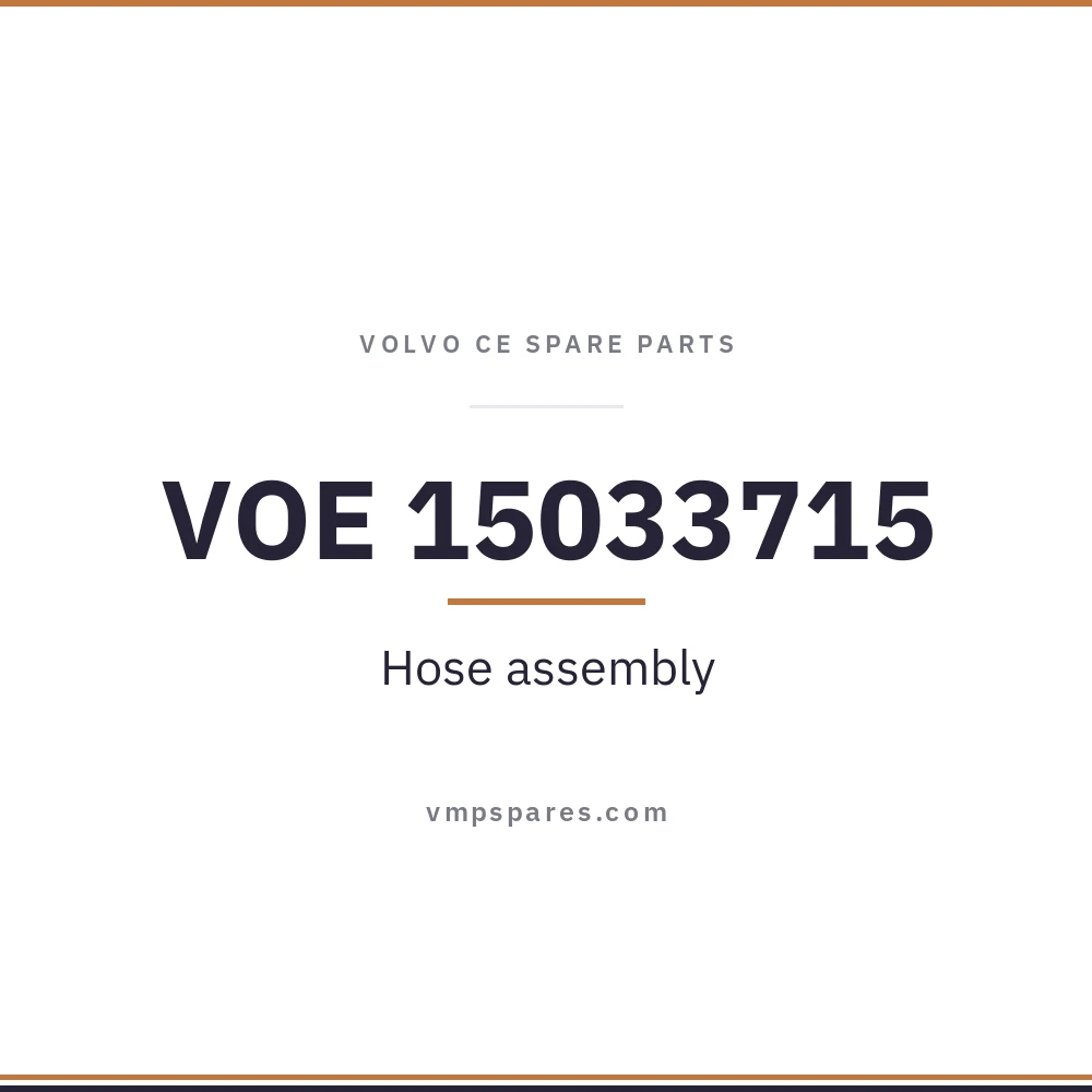 VOE 15033715 – Hose assembly