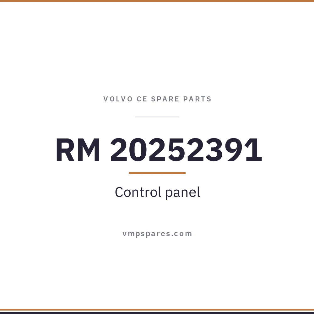 RM 20252391 – Control panel