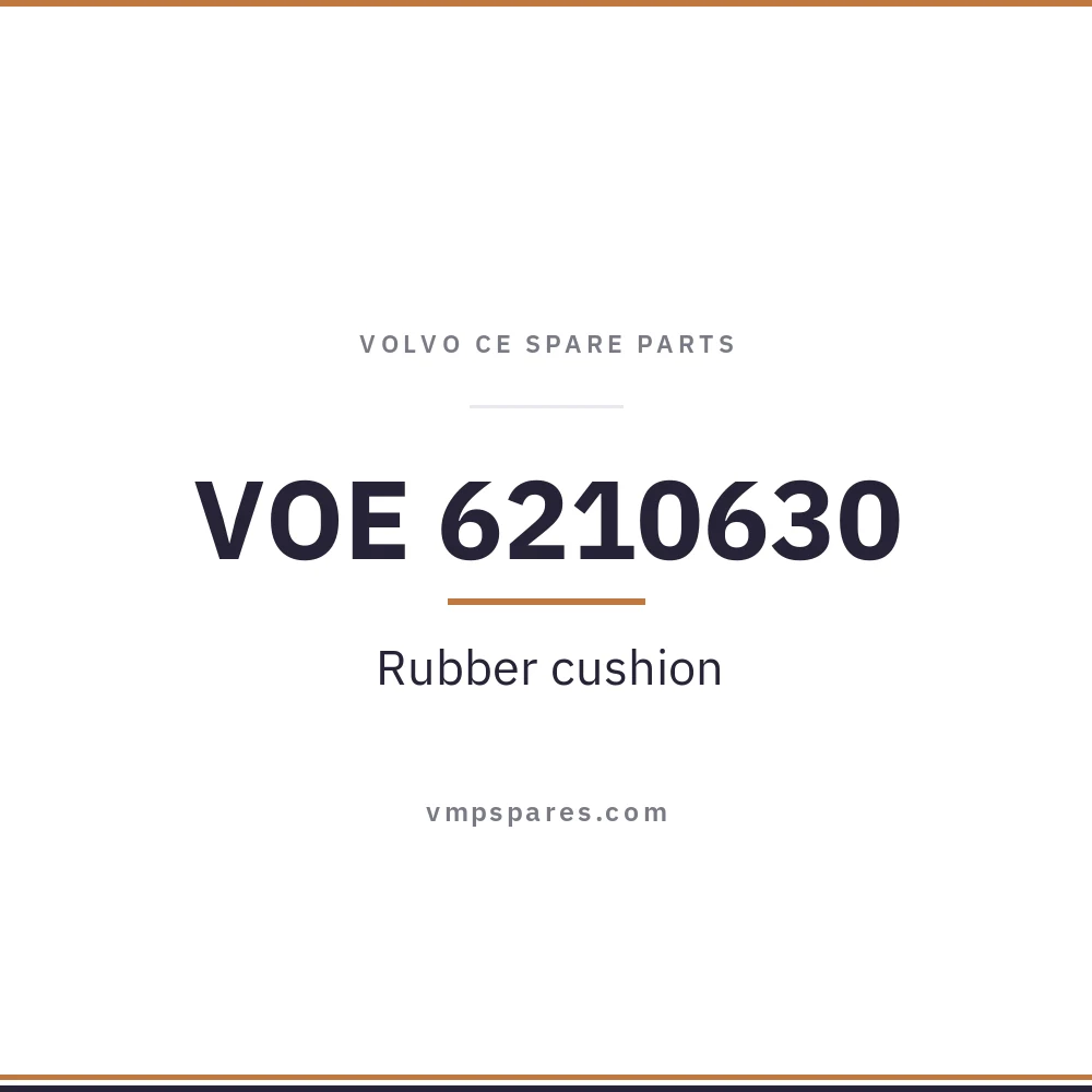 VOE 6210630 – Rubber cushion