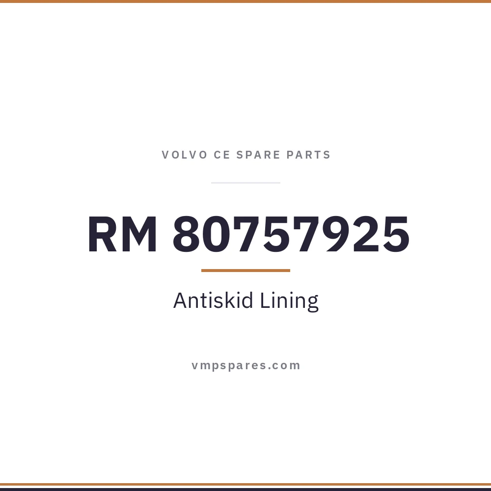 RM 80757925 – Antiskid Lining