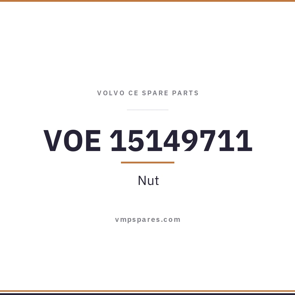 VOE 15149711 – Nut