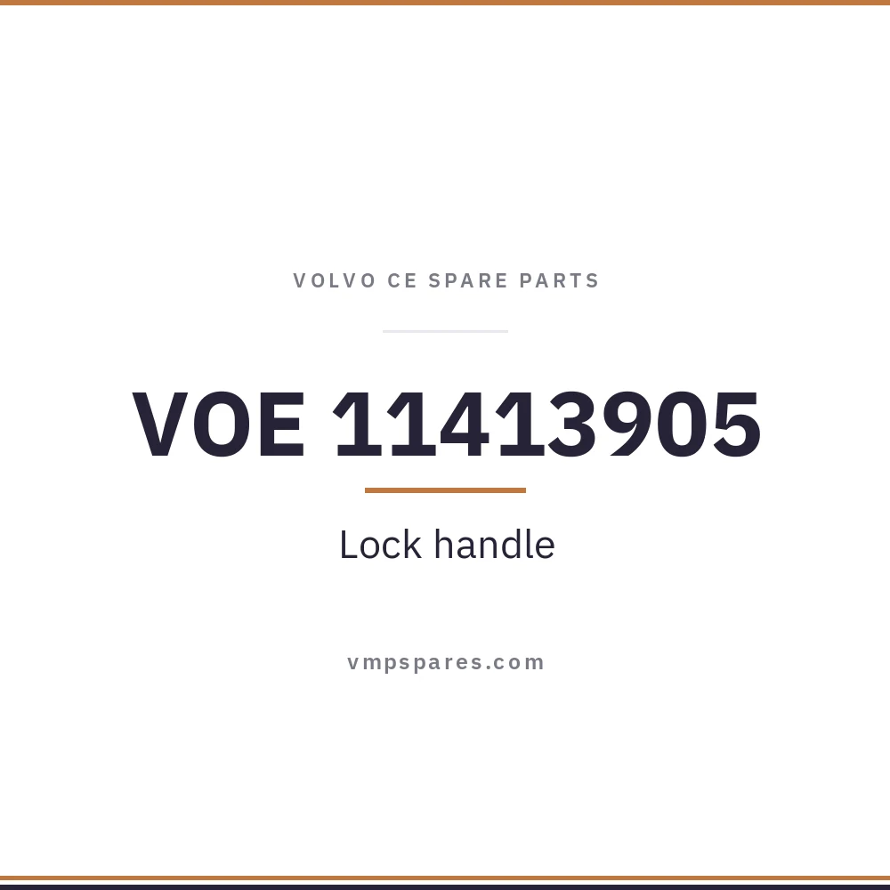 VOE 11413905 – Lock handle
