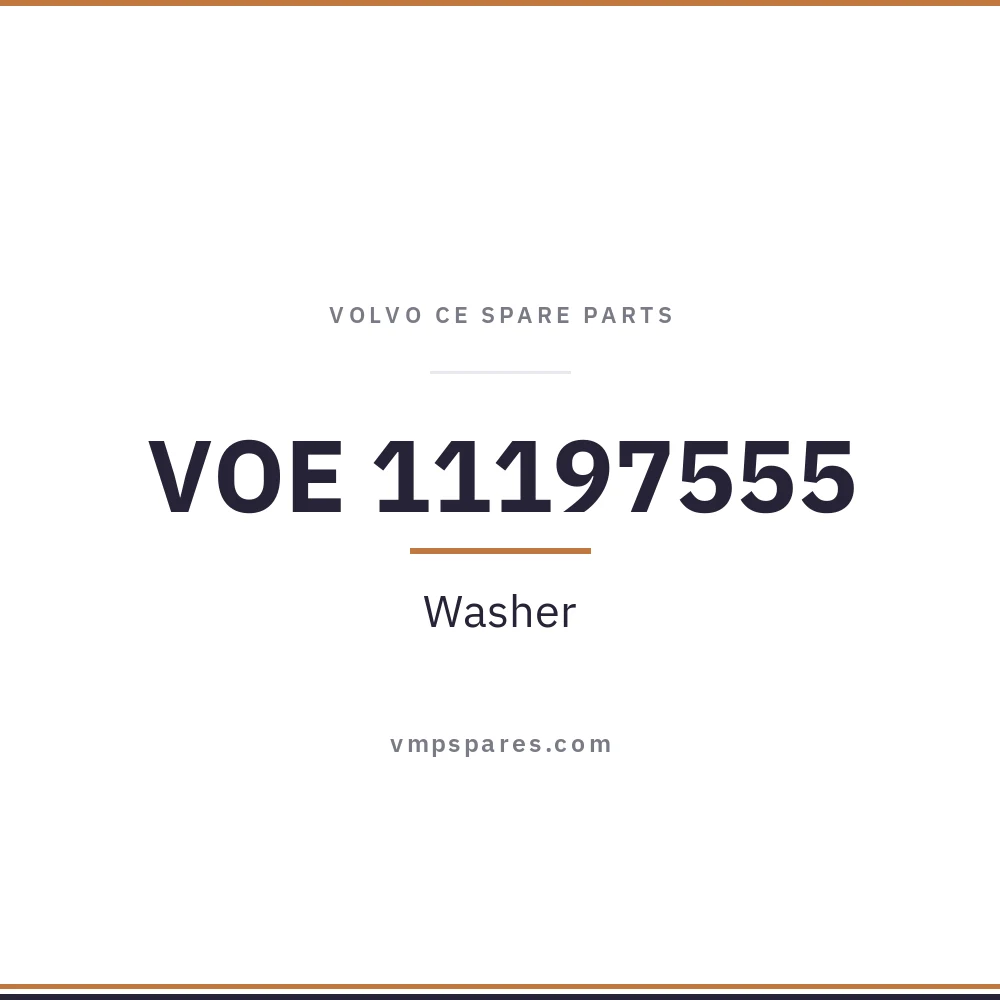 VOE 11197555 – Washer