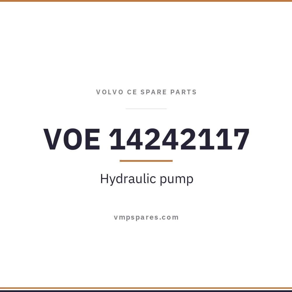 VOE 14242117 – Hydraulic pump