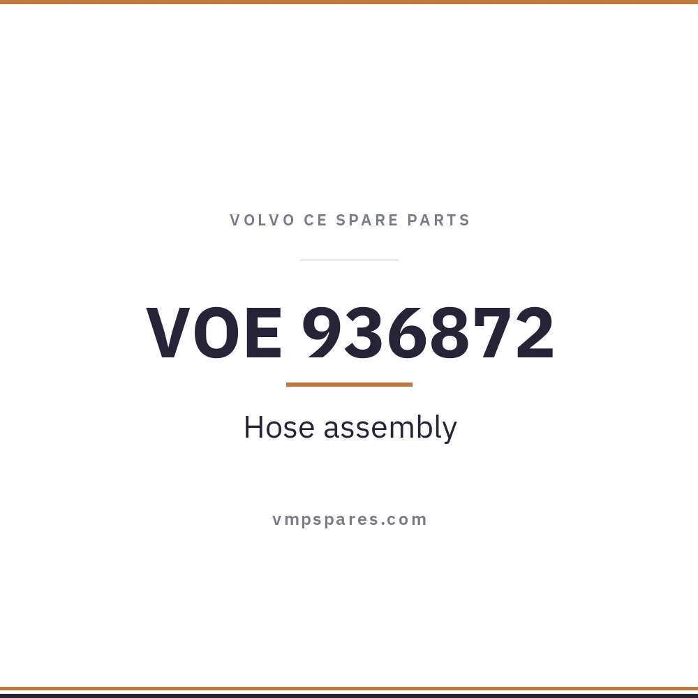 VOE 936872 – Hose assembly