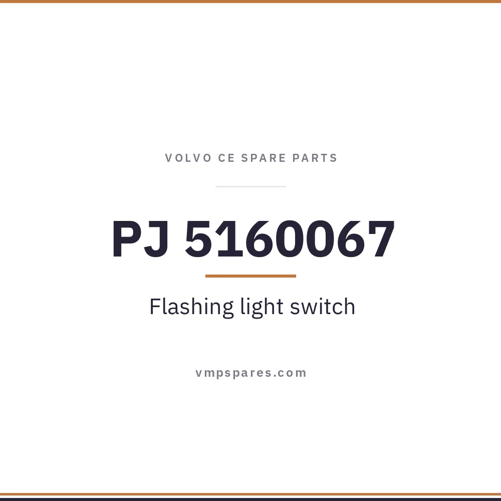 PJ 5160067 – Flashing light switch