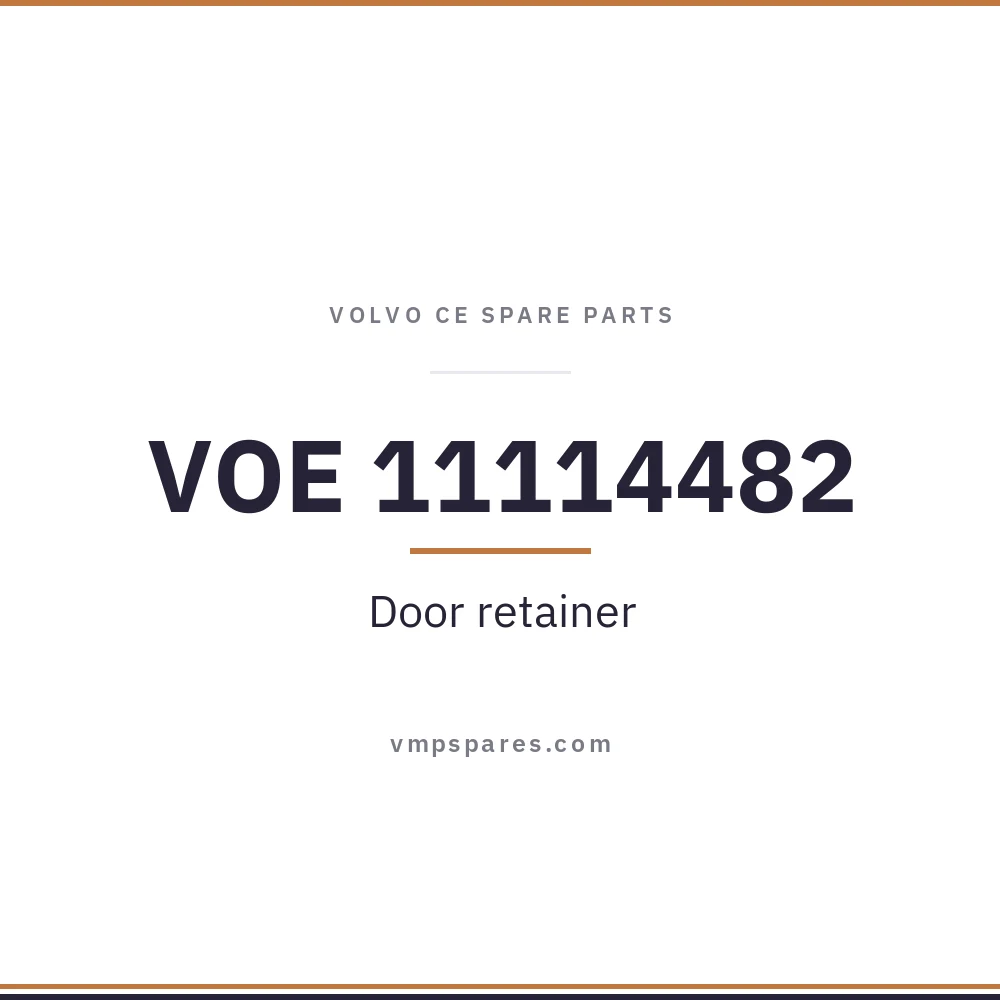 VOE 11114482 – Door retainer