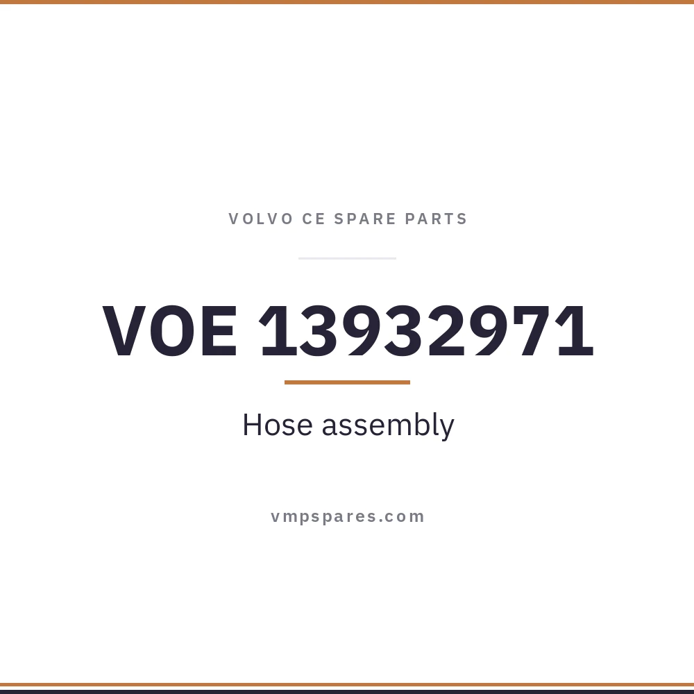 VOE 13932971 – Hose assembly