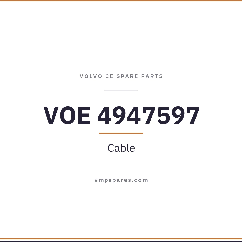 VOE 4947597 – Cable