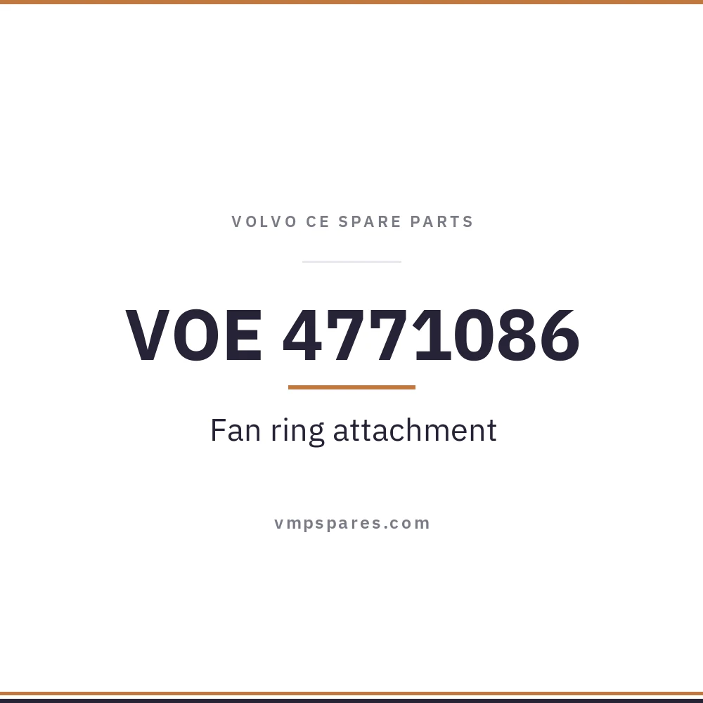 VOE 4771086 – Fan ring attachment