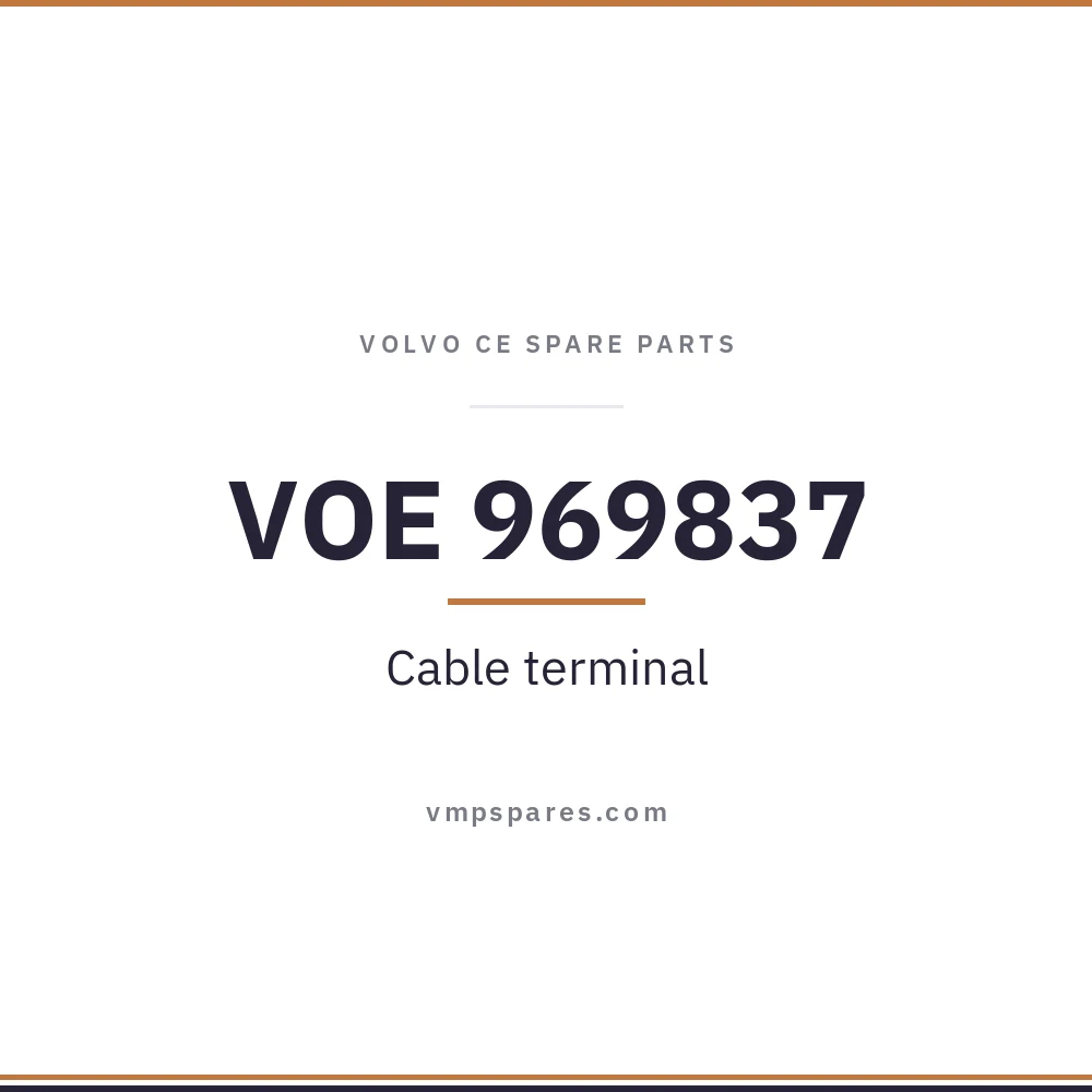 VOE 969837 – Cable terminal