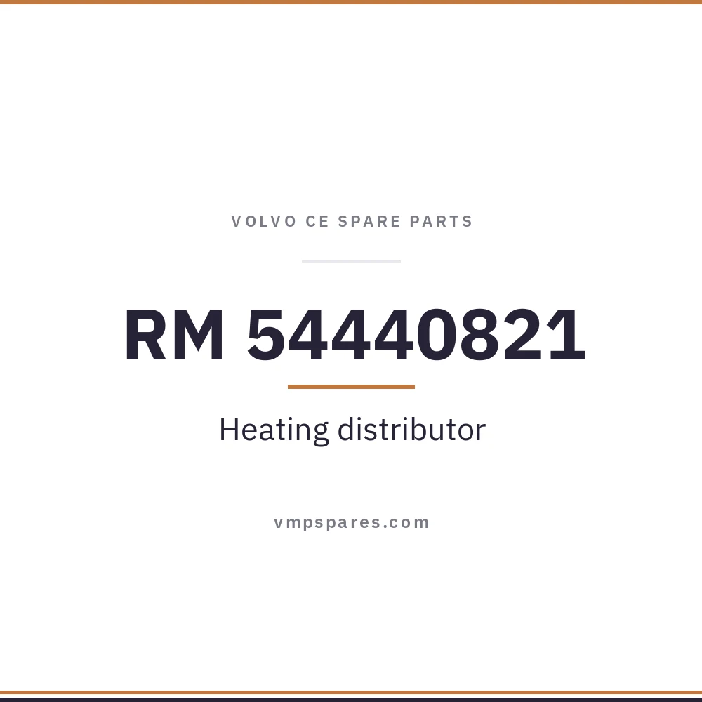 RM 54440821 – Heating distributor