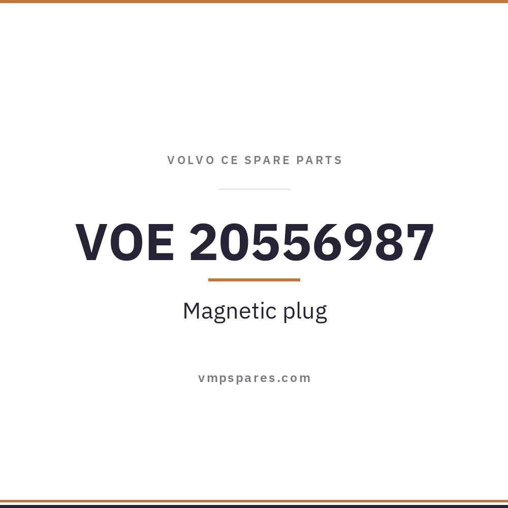 VOE 20556987 – Magnetic plug