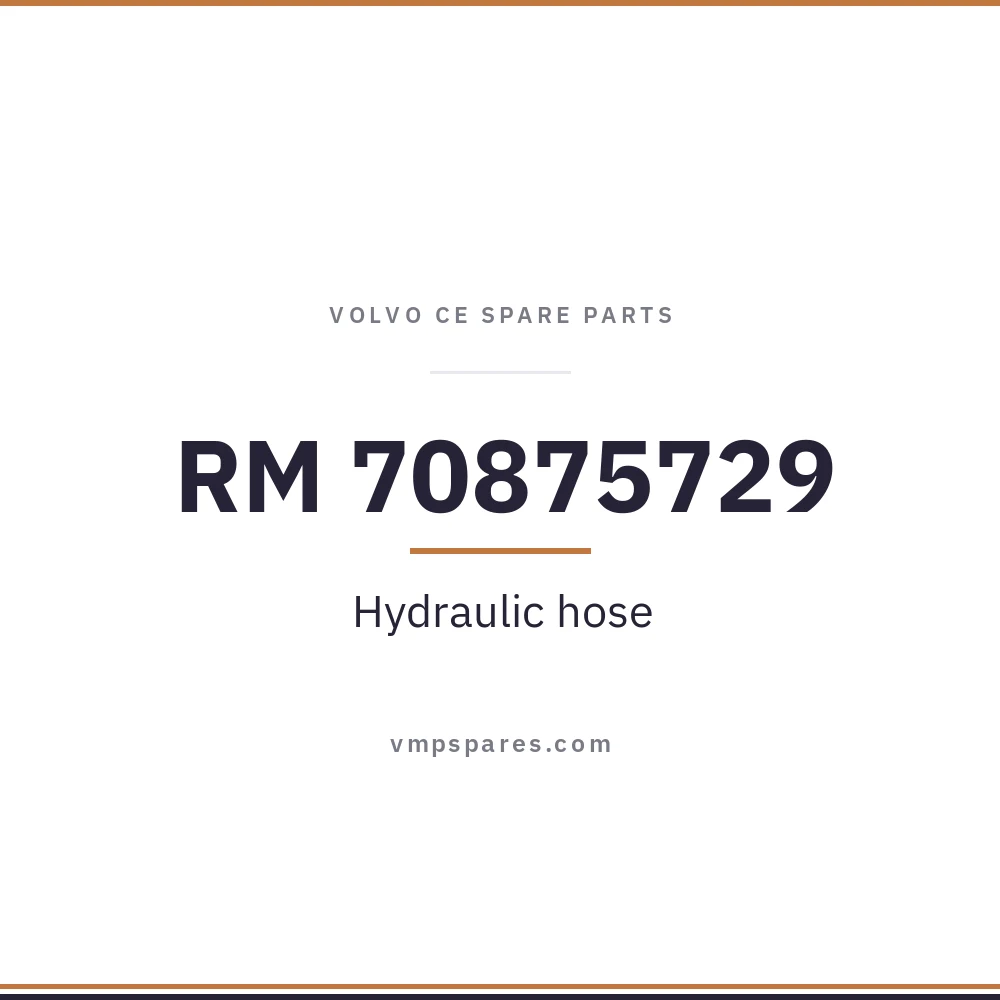 RM 70875729 – Hydraulic hose