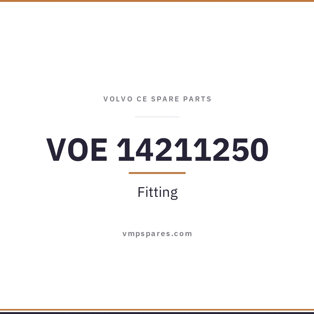 VOE 14211250 – Fitting