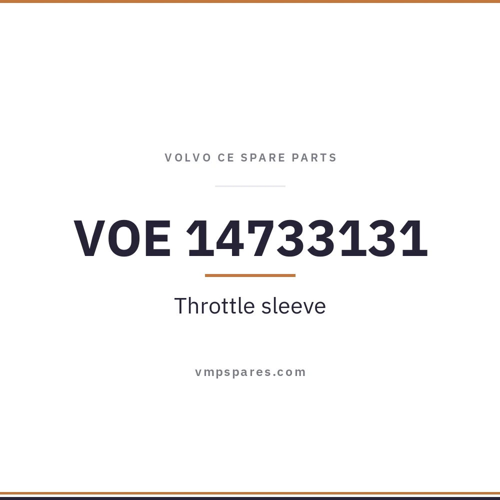VOE 14733131 – Throttle sleeve