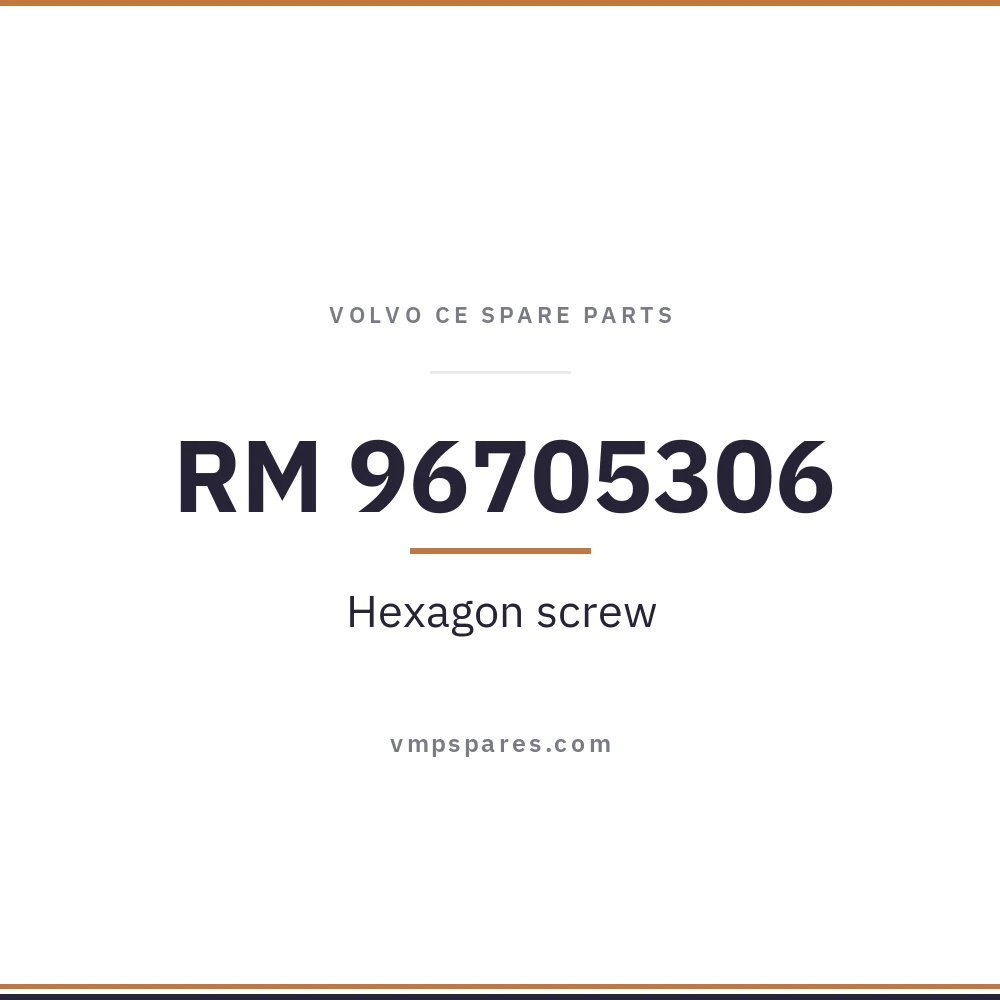 RM 96705306 – Hexagon screw