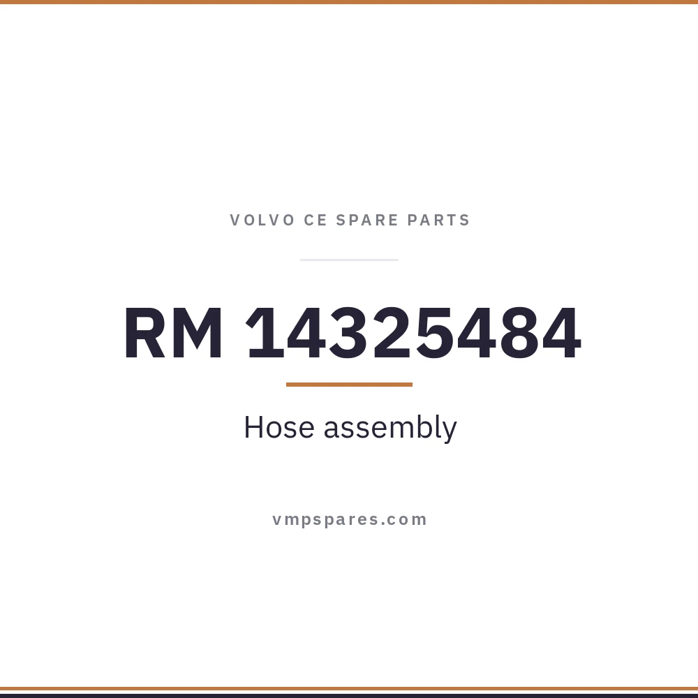 RM 14325484 – Hose assembly